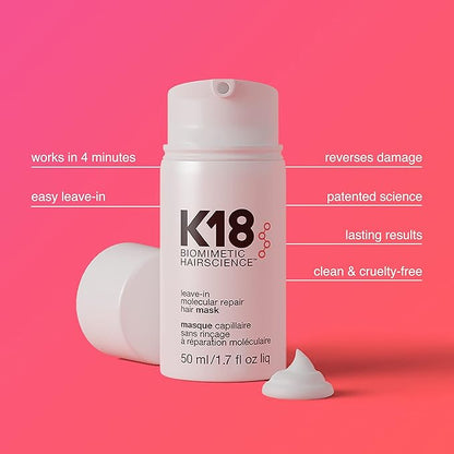 K18 Hair Leave-In Molecular Repair Hair Mask 50 ml