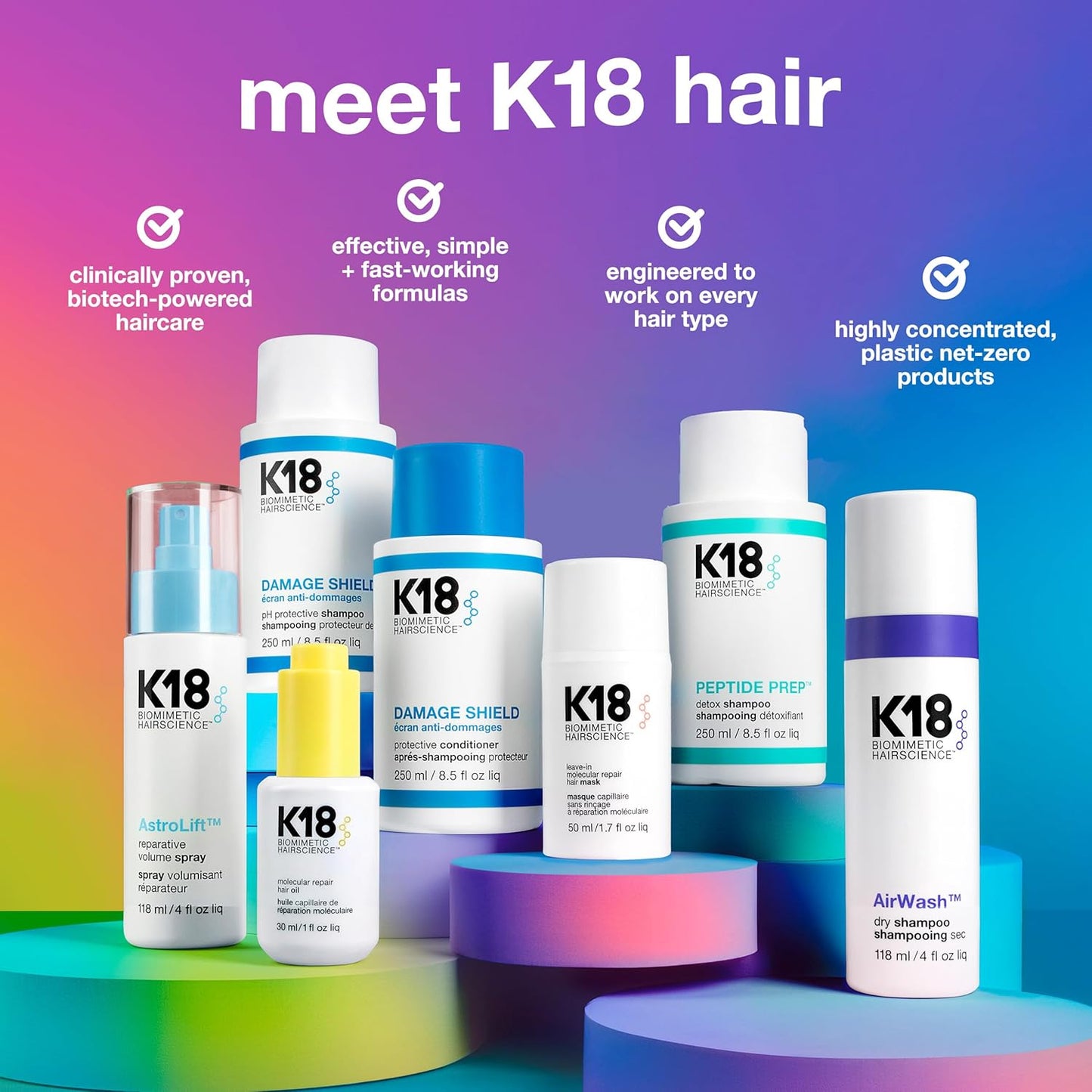 K18 Hair Leave-In Molecular Repair Hair Mask 50 ml